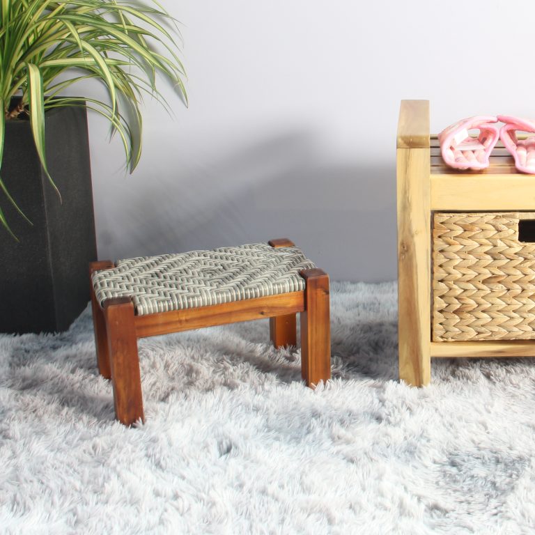 Dale-Poly-rattan-wood-Stool-Grey-Lifestyle-Top-Down