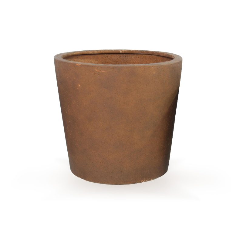 Rugen-Rust-Poly-outdoor-planter-set-front